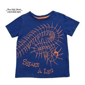Mini Boden 2-3Y Shake A Leg Centipede Bug Shirt